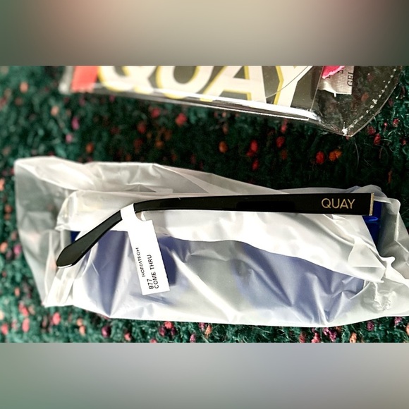 ‼️RARE‼️?QUAY??NWT?Come Thu Mirrored Cat Eye Sunglasses 56mm